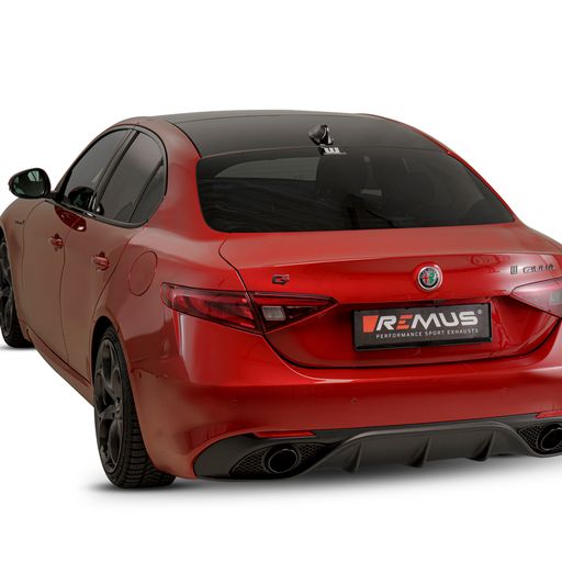 Alfa giulia online veloce exhaust