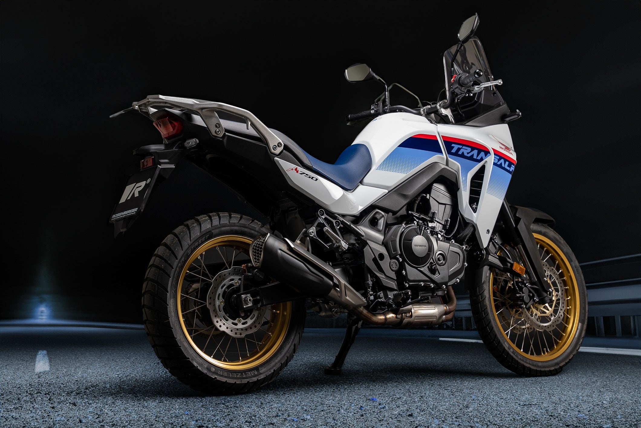 Honda Transalp XL 750 EC approved Black NXT design – Exhaust Factory